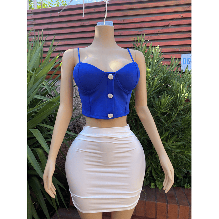 crop tirantes de botones