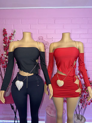Crop strapless diseño lateral Abdomen