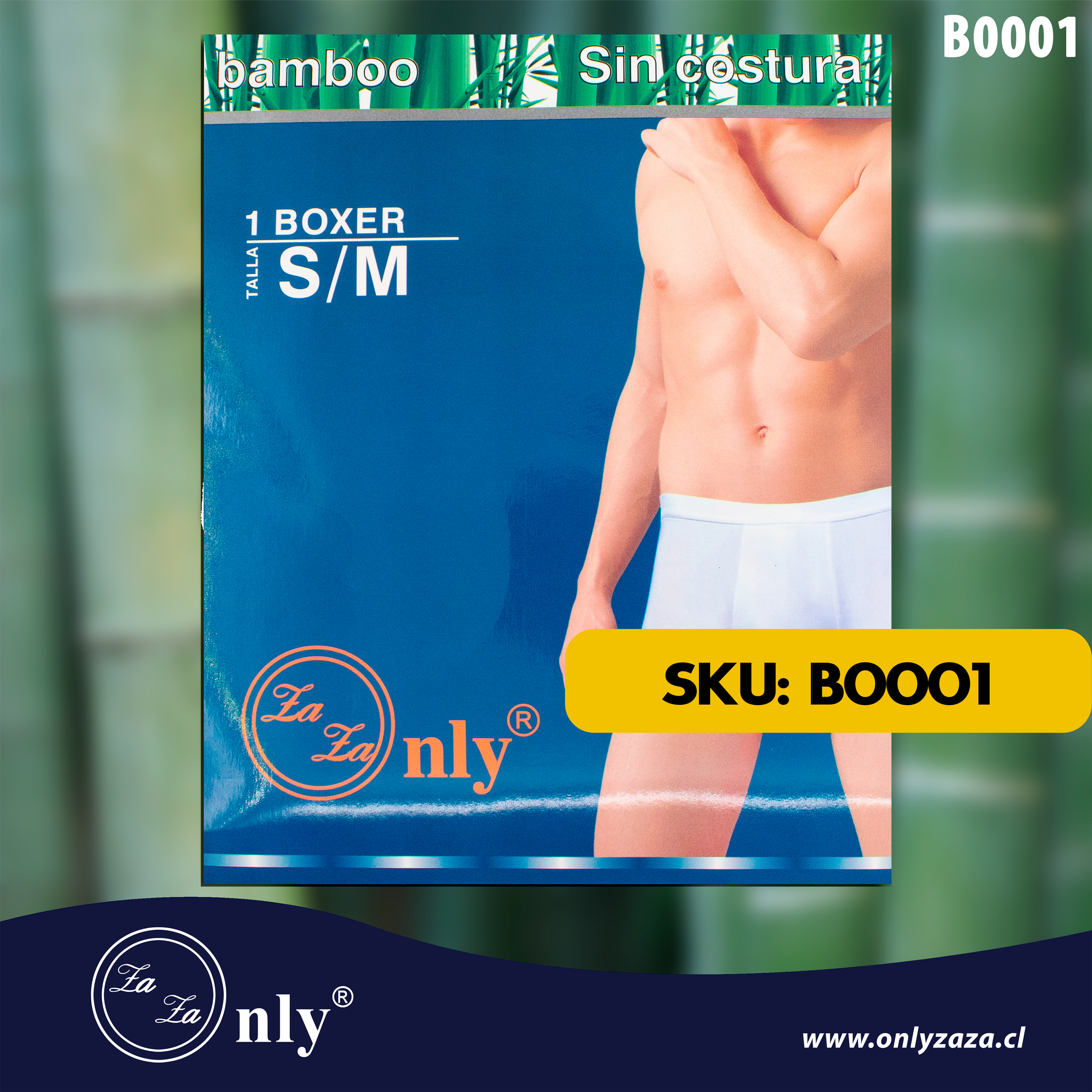 Boxer calzoncillo Bamboo - Sin costura