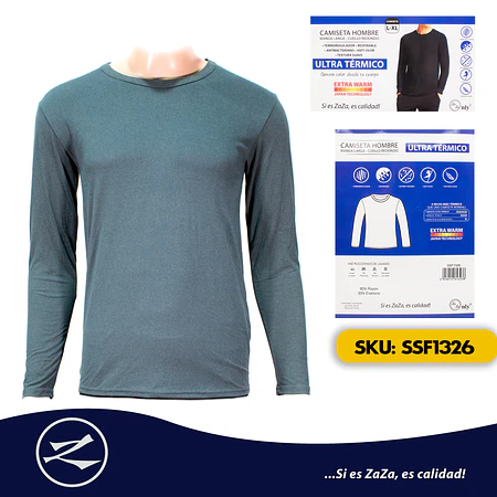 Camiseta Hombre Ultra Térmico 