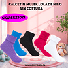Calcetín Mujer Lola de Hilo Sin Costura
