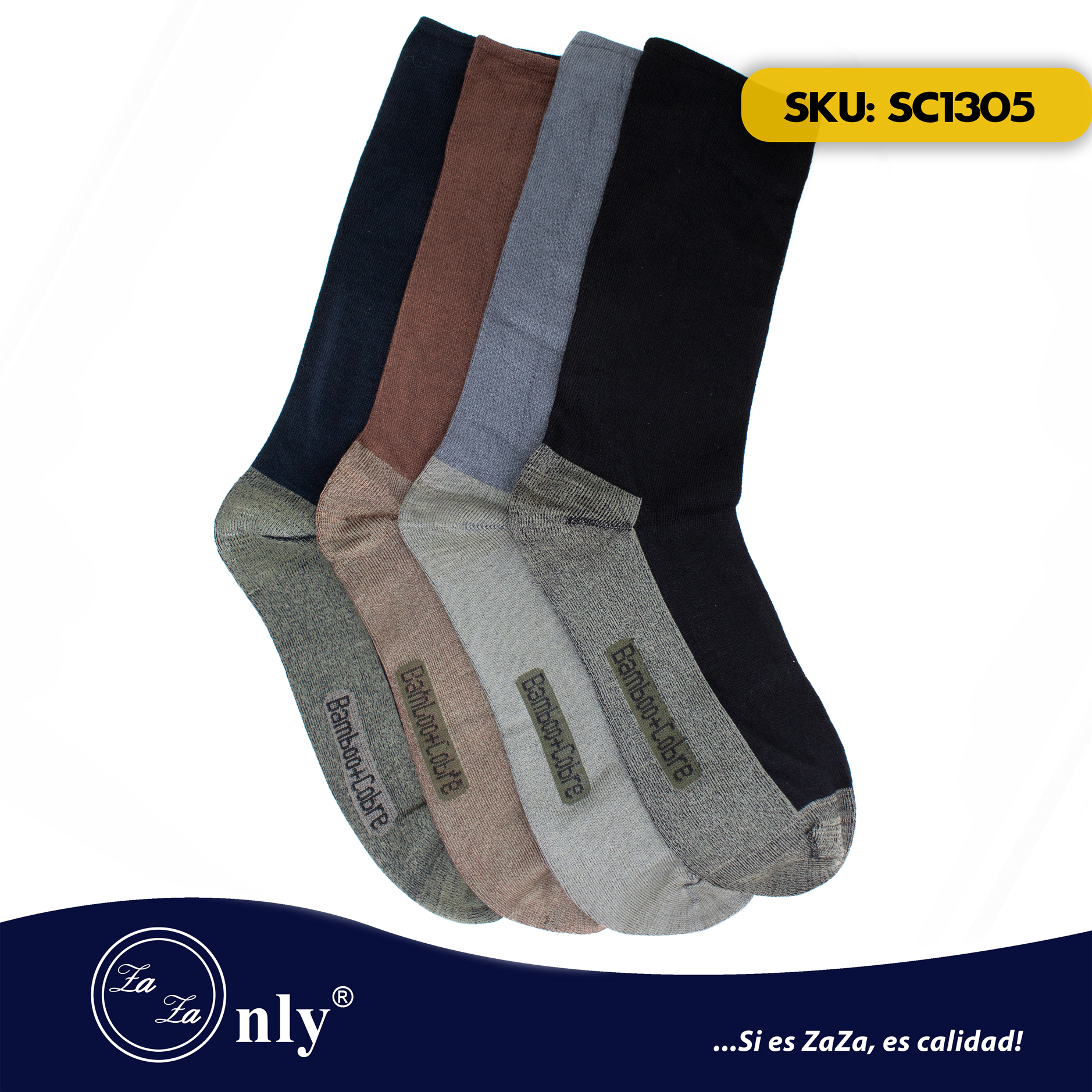 Calcetin Cobre + Bamboo Sin Costura