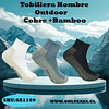 Tobillera Hombre Outdoor Cobre +Bamboo