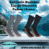 Calcetín Hombre Largo Térmico Cobre +Lana 