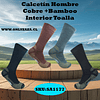Calcetín Hombre Cobre +Bamboo, Interior Toalla