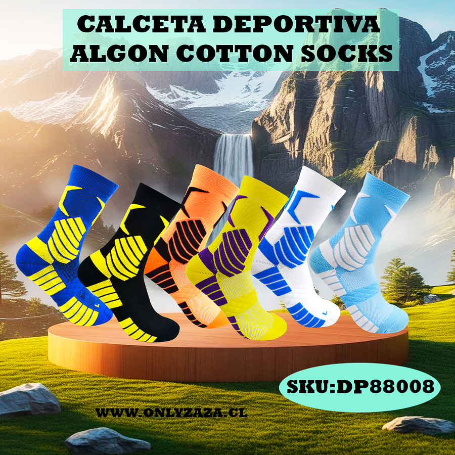 Calcetines Tobilleras Deportivas Algodón Cotton Socks