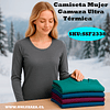 Camiseta Mujer Gamuza Ultra Térmica