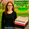 Camiseta Mujer Bamboo Cuello Redondo