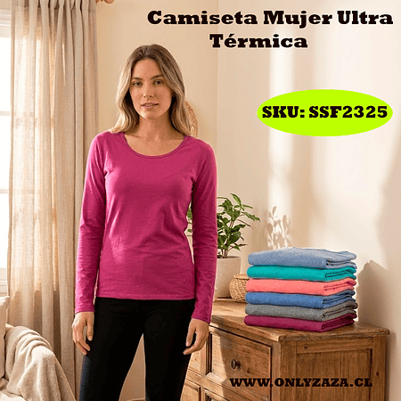 Camiseta Mujer Ultra Térmica