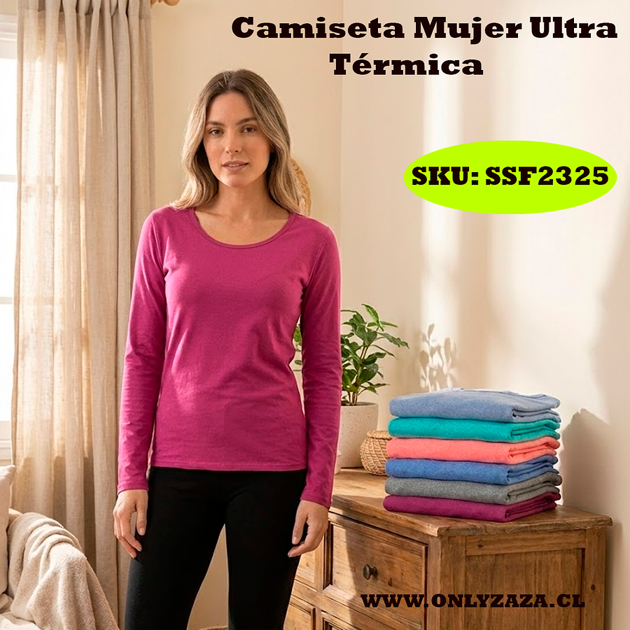Camiseta Mujer Ultra Térmica