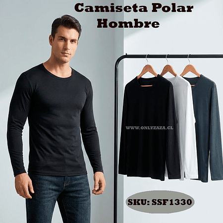 Camiseta Hombre Cuello Redondo