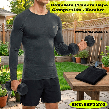Camiseta Primera Capa Compresión - Hombre