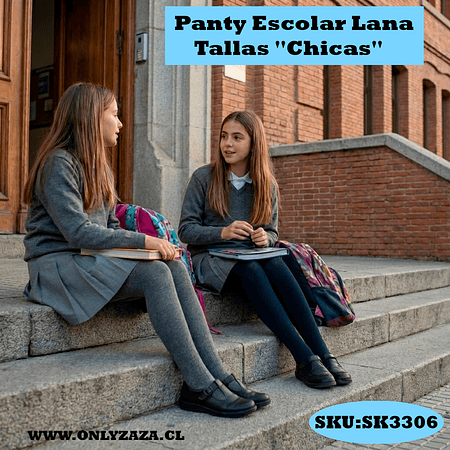 Panty Escolar Lana - Tallas ''Chicas''