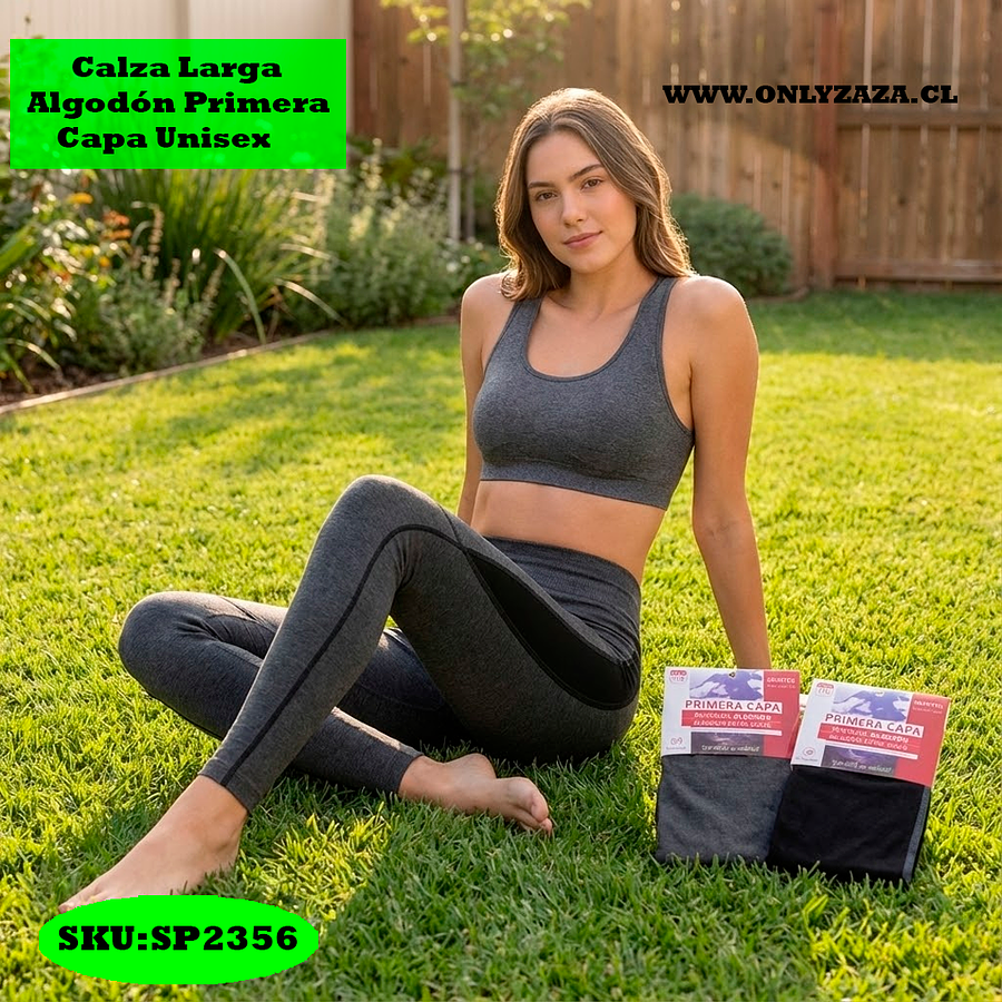 Calza Larga Algodón Primera Capa Unisex