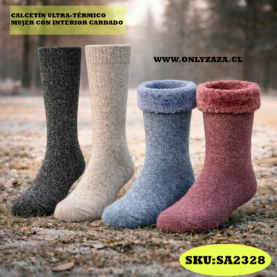 Calcetín Ultra-Térmico Mujer con interior cardado