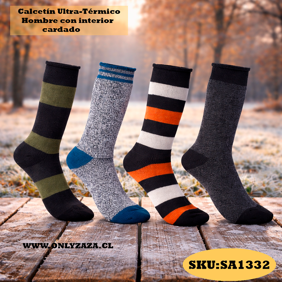 Calcetín Ultra-Térmico Hombre con interior cardado