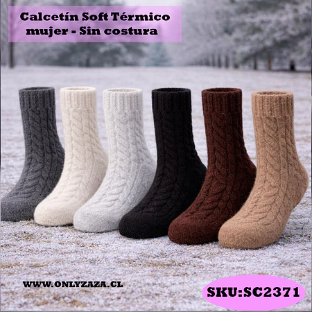 Calcetín Soft Térmico mujer - Sin costura