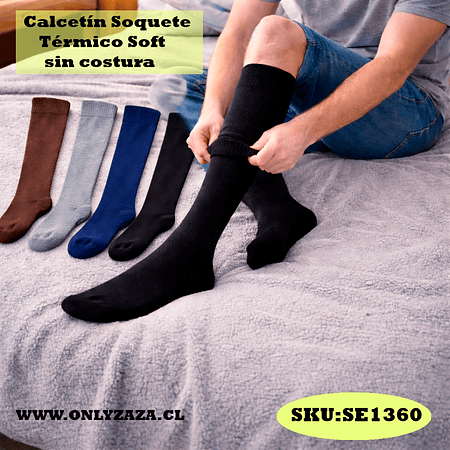 Calcetín Soquete Térmico Soft, sin costura