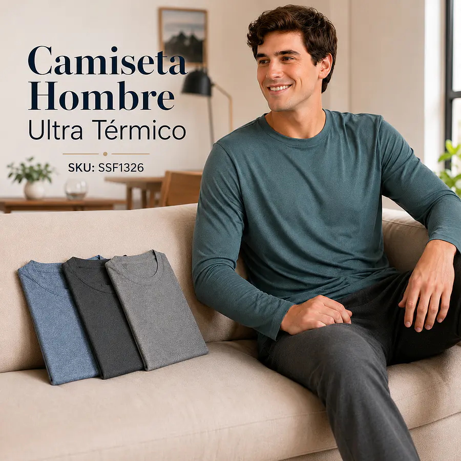Camiseta Hombre Ultra Térmico 