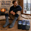 Calcetín Hombre Lana Outdoor, Térmico