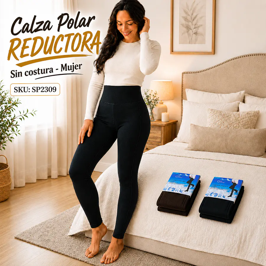 Calza Polar Reductora Sin costura - Mujer