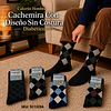 Calcetín Hombre Cachemira Con Diseño Sin Costura Diabético