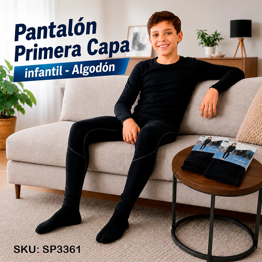 Pantalón Primera Capa Niño/adolescente - Algodón