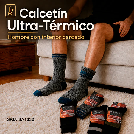 Calcetín Ultra-Térmico Hombre con interior cardado