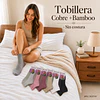 Tobillera Cobre +Bamboo - Sin costura