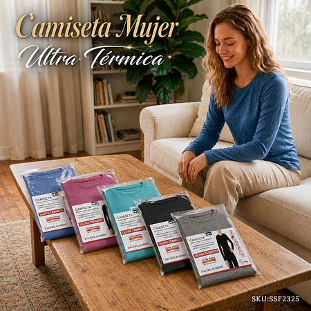 Camiseta Mujer Ultra Térmica