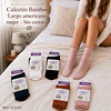 Calcetín Bamboo Largo americano mujer - Sin costura