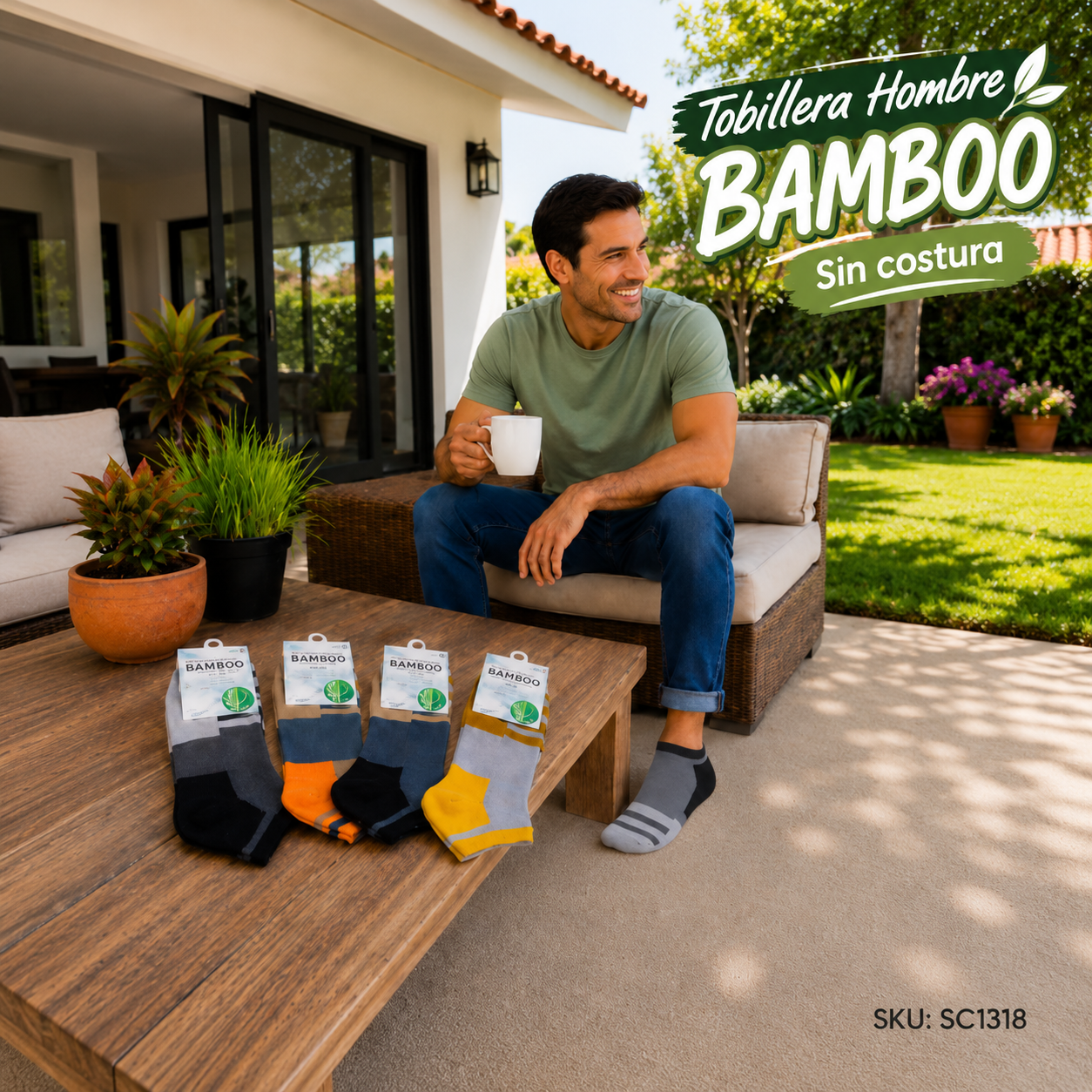 Tobillera Hombre Bamboo