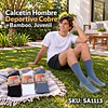 Calcetín Hombre Deportivo Cobre +Bamboo, Juvenil