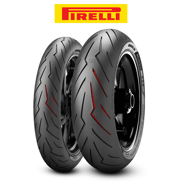 PAREJA PIRELLI DIABLO ROSSO III 110/70R17 y 150/60R17  1