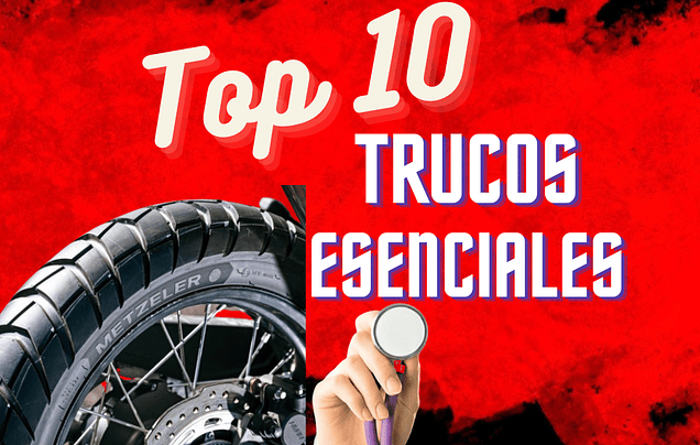 10 Trucos Esenciales para el cuidado de los neumáticos para motos  (La 6 y 10 Indispensables)