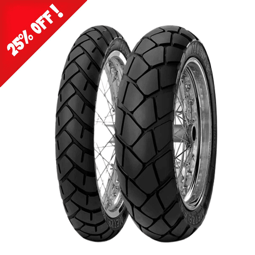 PAREJA METZELER TOURANCE 110/80R19 Y 140/80R17 ENVÍO GRATIS