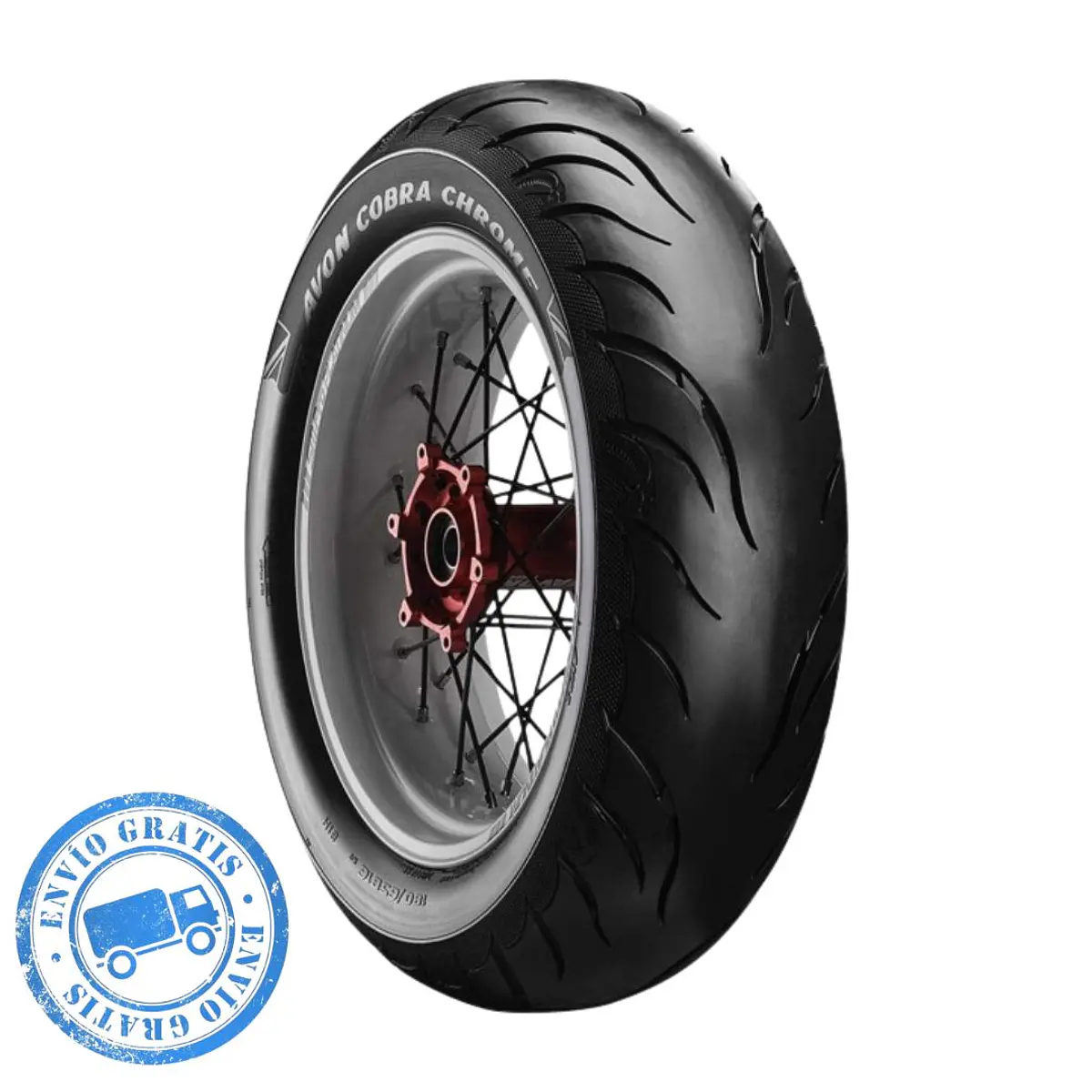 Cobra Chrome150/70VB18 (76V) RF コブラ Neumaticos de moto AVON COBRA CHROME 180/55ZR18 74W R