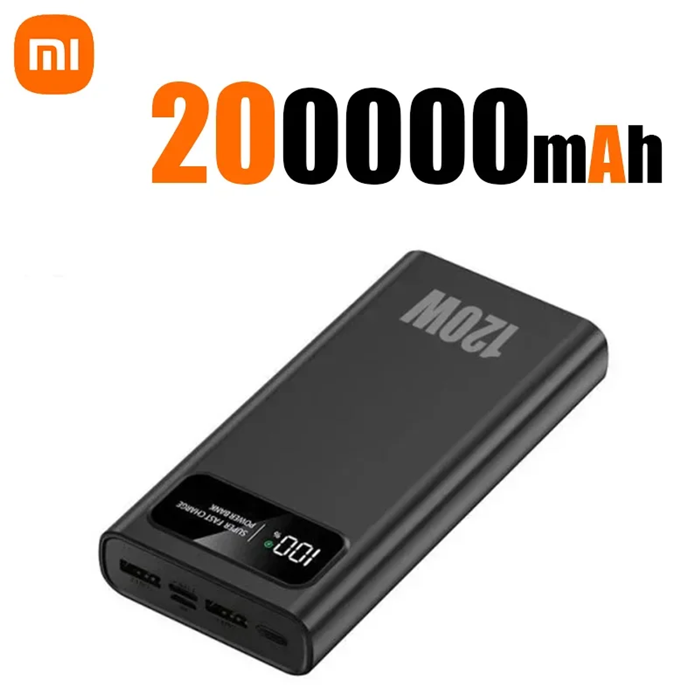 PowerBank Xiaomi 200000mAH 120W  10