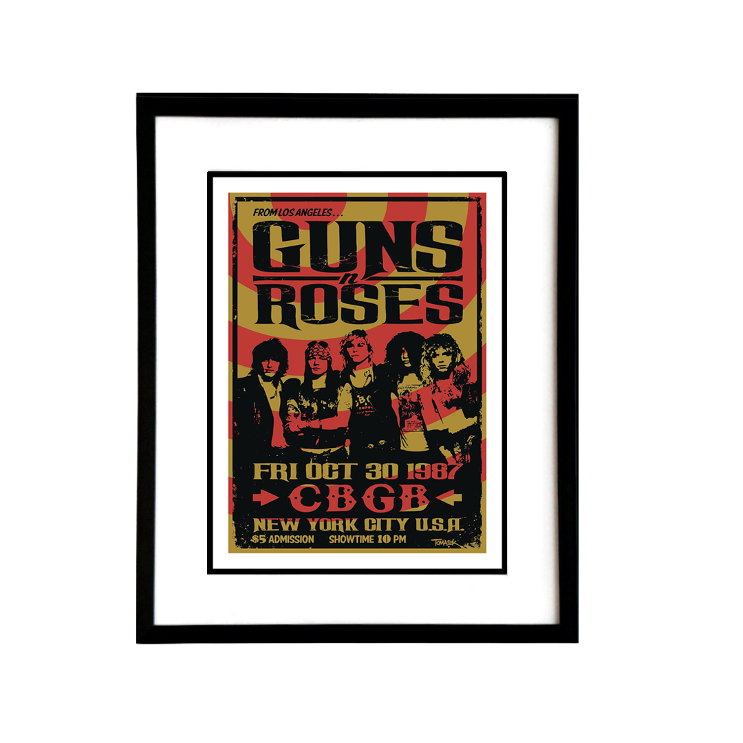 GUNS N ROSES NYC 1987