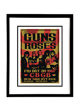 GUNS N ROSES NYC 1987