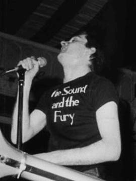 IAN CURTIS - THE SOUND AND THE FURY