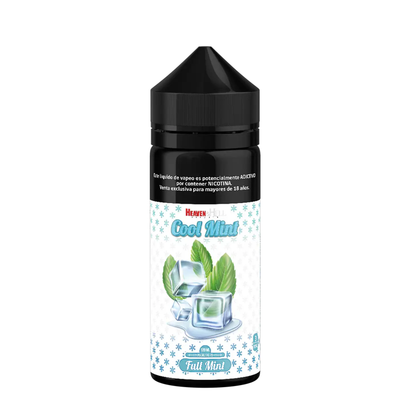 Heaven & Hell E-liquid Full Mint 0% 120ml 1