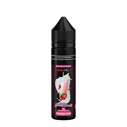 Heaven & Hell E-liquid Strawberry Cream 6% 60ml