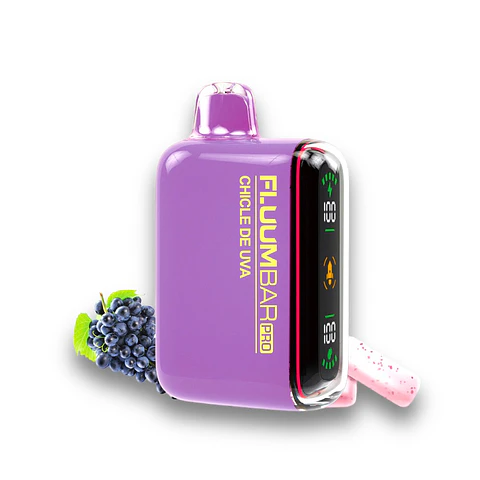 Vaporizador Desechable Chicle de Uva 30000 Puffs - Fluumbar Pro