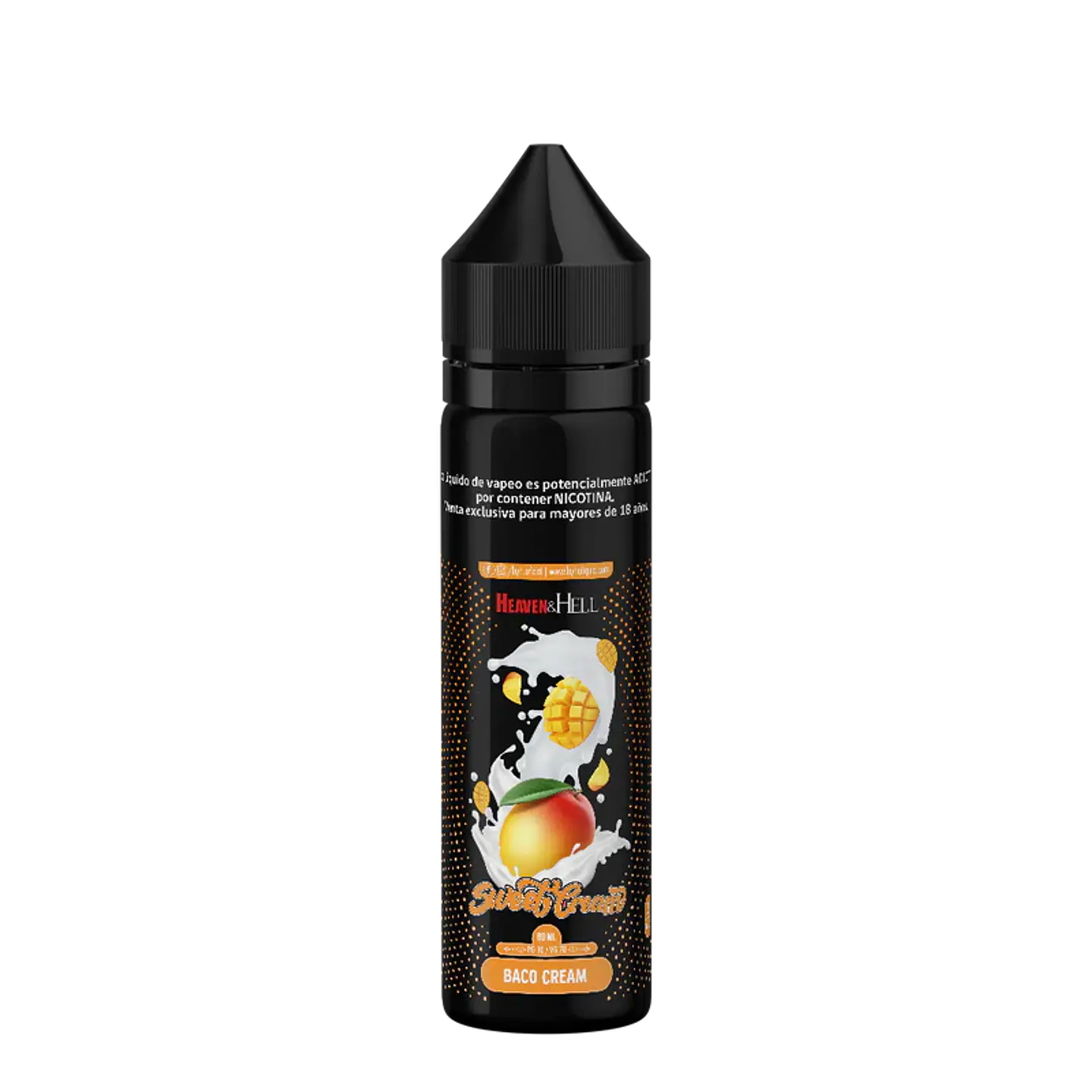 Heaven & Hell E-liquid Baco Cream 0% 60ml 1