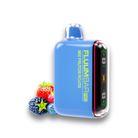 Vaporizador Desechable Mix Frutos Rojos 30000 Puffs - Fluumbar Pro