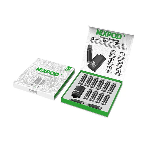 VAPER DESECHABLE NEXPOD KIT 5000 PUFFS - CAJA VARIEDADES MEDIUM