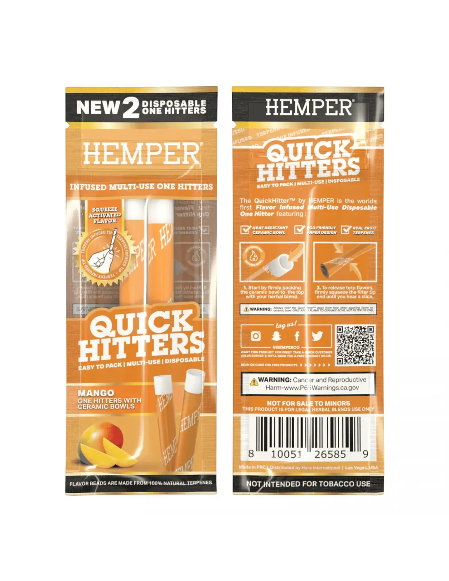 Hemper Quick Hitter - 2 unidades – Mango 1