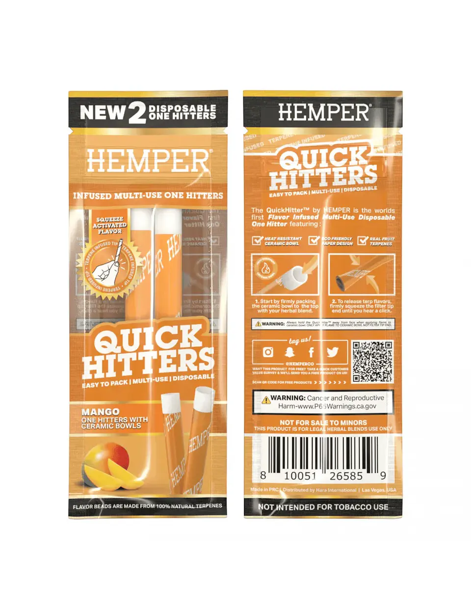 Hemper Quick Hitter - 2 unidades – Mango 1