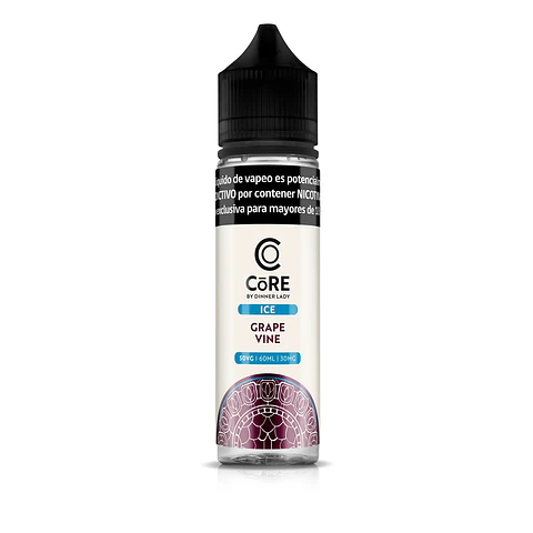 E-Liquid Grape Vine Salt 30mg 60ml - Core Ice by Dinner Lady